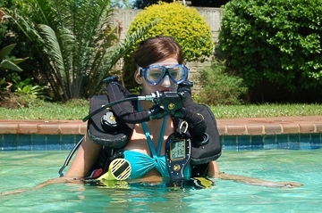 循环呼吸器体验潜水