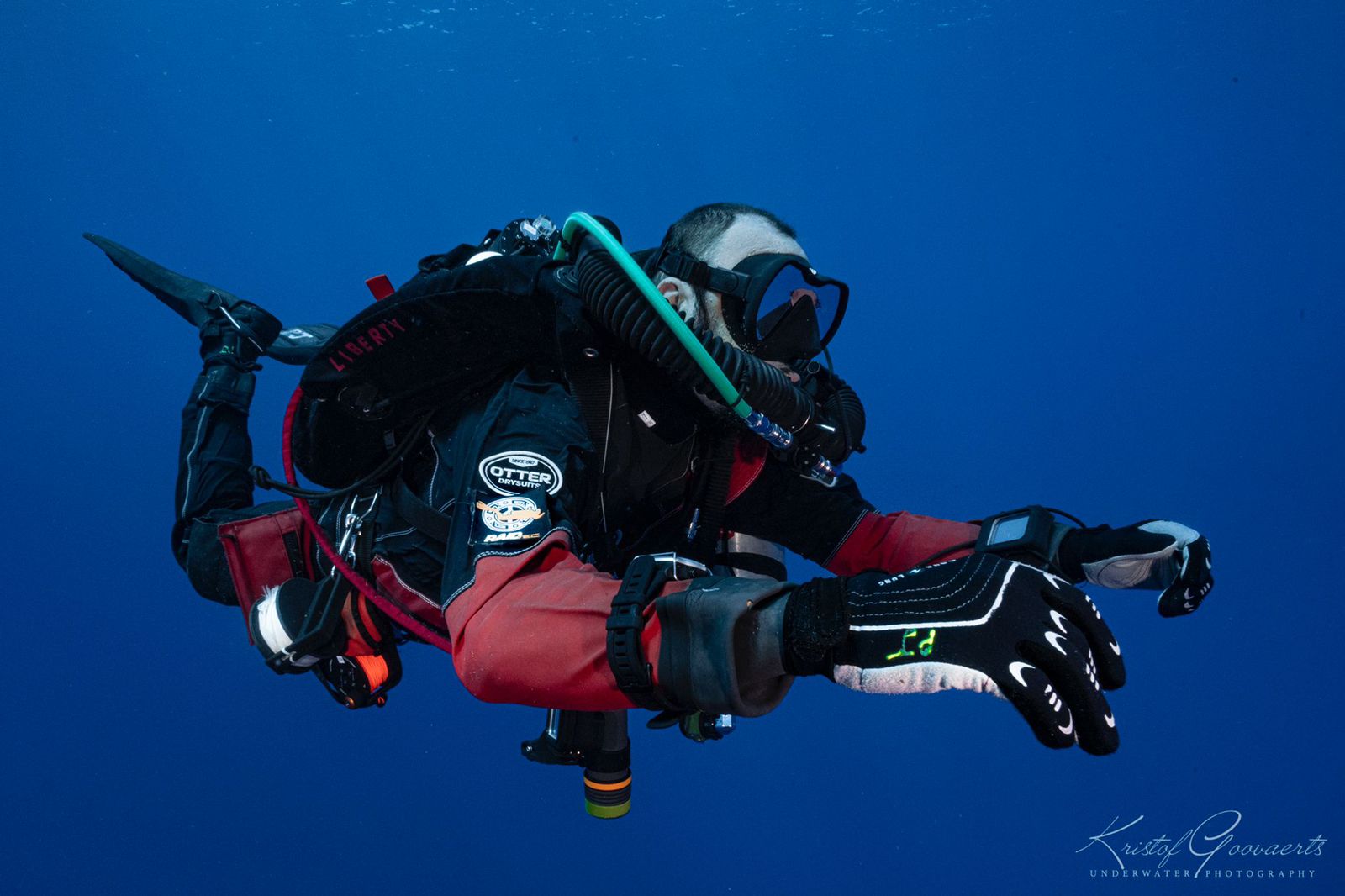 PJ Diving Liberty backmount rebreather